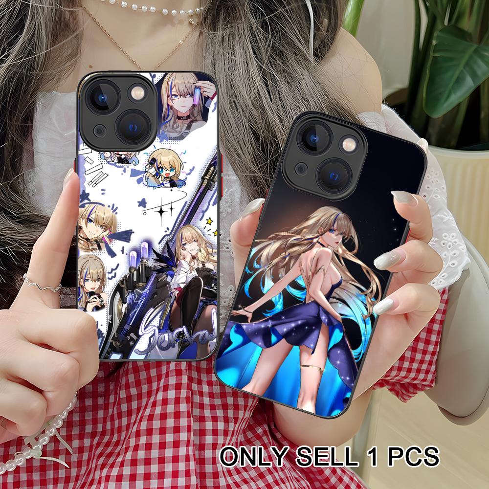 Силиконовый чехол HSR Serval для мобильного телефона iPhone 17 16 15 14 13 12 11 X XR XS Air Pro Max Plus Mini Цветной чехол
