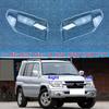 Для Mitsubishi Pajero IO H65W H66W H76W H77W Автомобильные Передние Крышки Фар Стекло Абажура Колпачки Корпус Фары