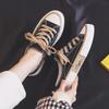 Women's Shoes and Slippers  Summer New Women's Lazy Shoes Canvas Shoes Half Supported One Step Casual