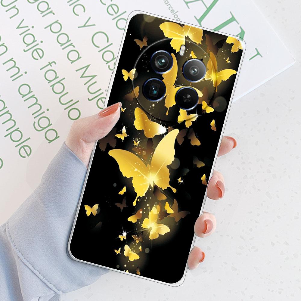 Для Realme 12 Pro 5G Чехол Прозрачная Крышка на Realme 12 Plus 5G Прозрачный Мягкий Силиконовый Чехол для Телефона Для Realme 12 Pro Plus 5G Coque