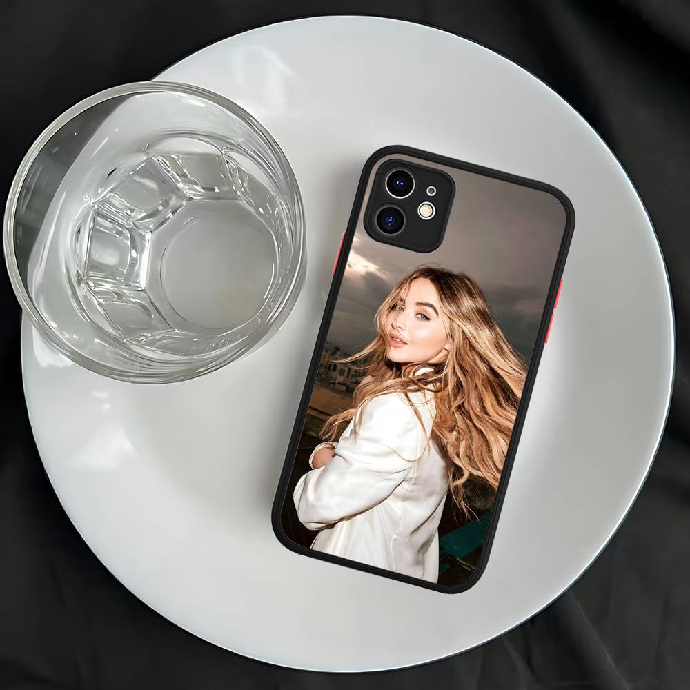 Певец S-Сабрина К-Карпентер Для IPhone 16 13 15 11 12 14 Pro Max 15 16 Plus X XS MAX Матовый чехол для телефона