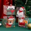 3D Christmas Eve Apple Box - Cartoon Transparent Gift Packaging