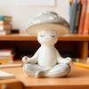 3 шт./комплект Фигурки грибов для медитации и йоги Настольное украшение Декор для дома и гостиной Смоляные поделки Декоративные украшения