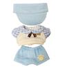 Colorful Sweater Pant Hat Set Replacement Games Doll Outfit 10CM Cotton Doll Clothes  Kids Toys