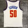 Custom Heat Pressed Basketball Jersey Denver Nuggets 15 Jokic 50 Gordon 1 Porter Mens Performance Sport Shirt