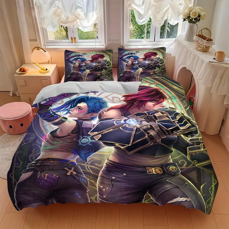3Pcs Fantasy Warriors Action Bedding Sets For All Sizes New 3D Printed Bed Cover Comforter Duvet Cover Pillowcase Bedroom Decoration