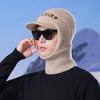 Thick Thermal Fleece Lined Balaclava Fleece Lined Winter Beanie Hat  Cold Weather