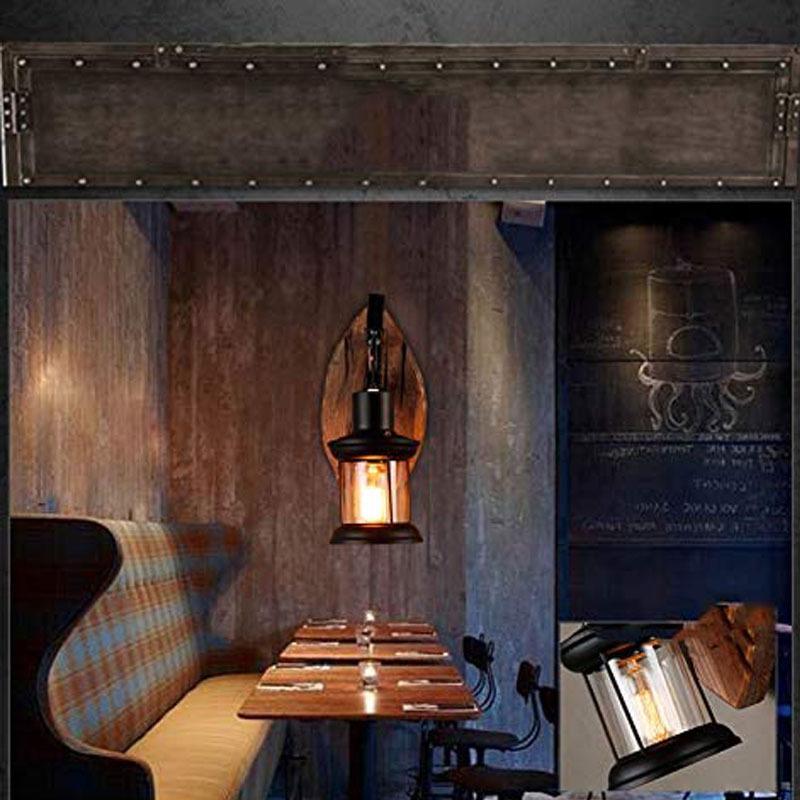 Retro Loft Style Rural Industrial Wall Lamp Wall Sconce Light Fixtures Porch Hallway Lighting