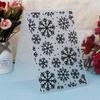 Christmas Snowflake Embossing Folder Template for Gift Scrapbooking Photo Album Card Paper Craft Making Decor Mold