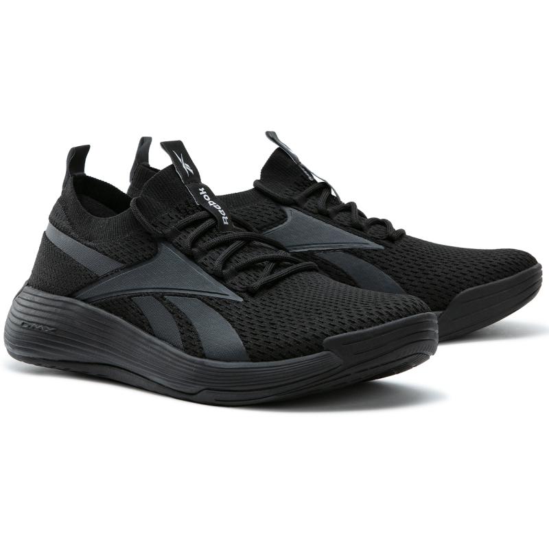 Reebok Dmx Износостойкие Кроссовки с Низким Верхом для Бега Унисекс Черные Кроссовки 100242386