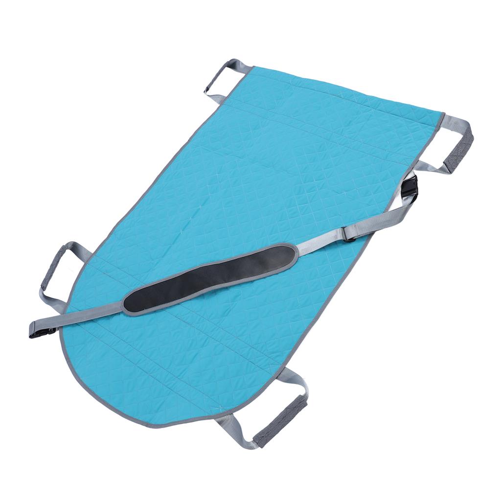 Позиционирующий коврик для кровати из полиэстера для перемещения пациента, подъемный коврик с плечевым ремнем для лежачего пациента