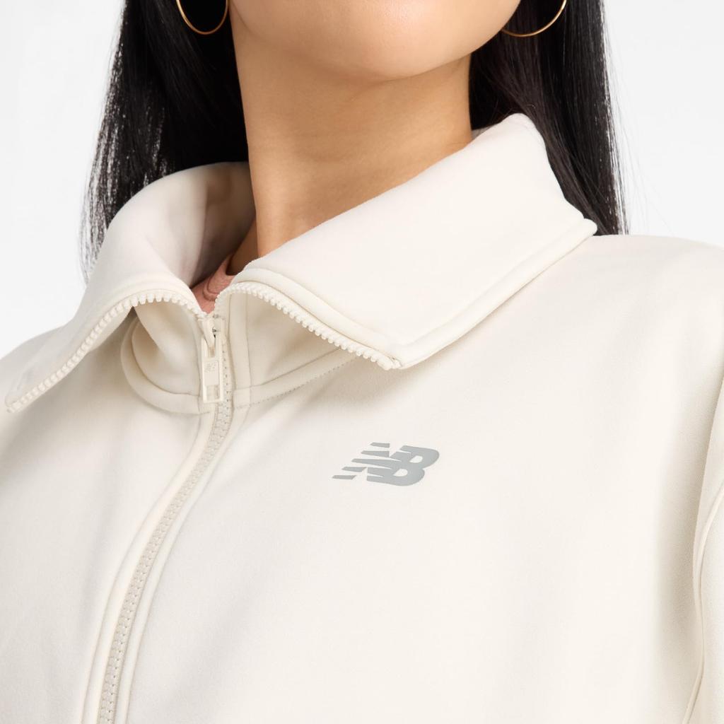 Сезонная куртка из полифлиса на молнии LIN [New Balance] Женская (WJ43104) (Белье)