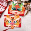 Paper Chinese Red Envelope Chinese Style Red Packet Creative Folding Red Envelopes  Spring Festival