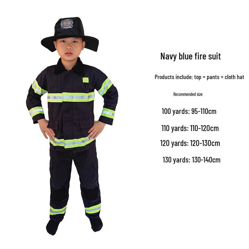 Детский костюм пожарного для сцены и косплея – профессиональный костюм для ролевых игр