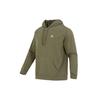 Neo Solid Color Logo Sweatshirt Мужские топы Зеленый IA4992