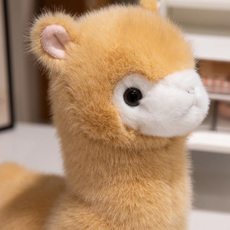 Super Cute Alpaca Plush Doll Kawaii Sheep Lamb Toys Stuffed Soft Animal Pillow Birthday Holiday Gifts Wedding Party Decor