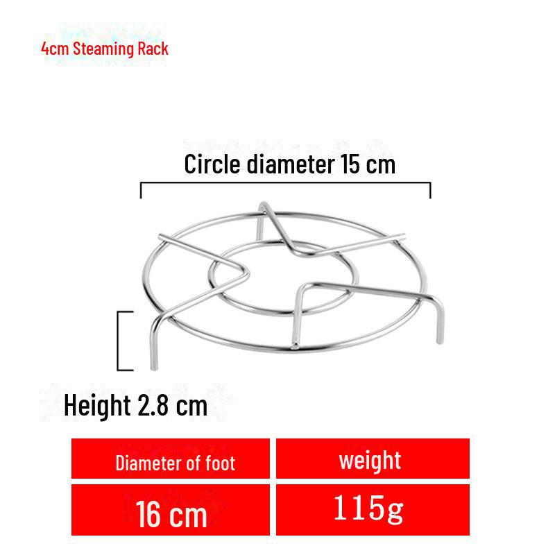 15-25 см нержавеющая сталь антимагнитная подставка для варки овощей на пару