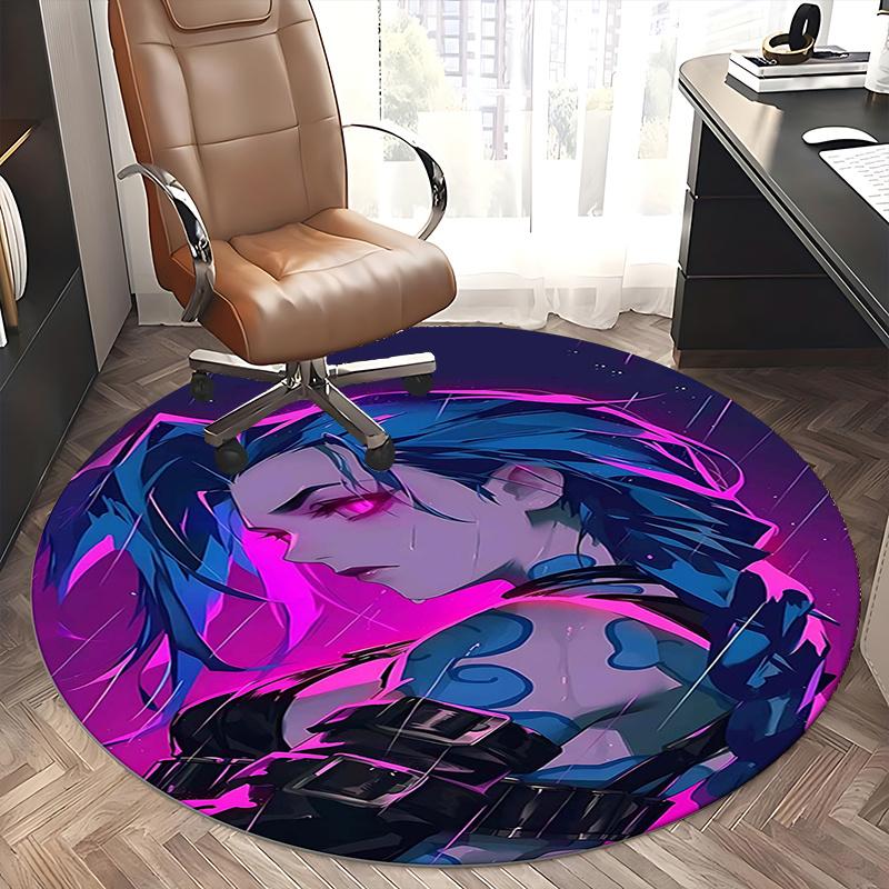 Vortex Symbol,Abstract Pattern Chair mat Round Rug Office carpet, Non slip, Suitable for Living Rooms, Bedrooms Decor.1205334a