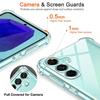 Четырехугольный противоударный чехол TPU для Samsung Galaxy M15 M35 M55 M14 M34 M54 M33 M53 5G ProtectiveTransparent Ultra Thin Clear Full Protection Cover