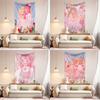 Anime Cute Girl Print Fashion Home Decoration Tapestry Living Room Bedroom Tapestry