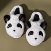 Мягкие, милые и удобные тапочки из хлопка и кашемира Panda Plus, зимние модные теплые домашние тапочки из хлопка и плюша для девочек