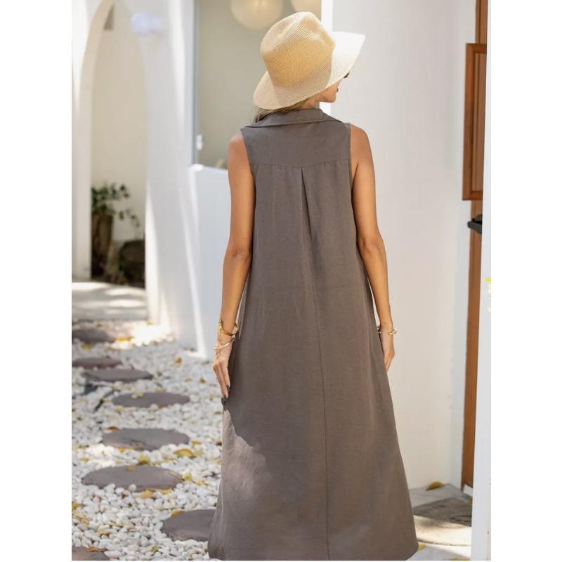 Платье без рукавов Платье без рукавов для женщин