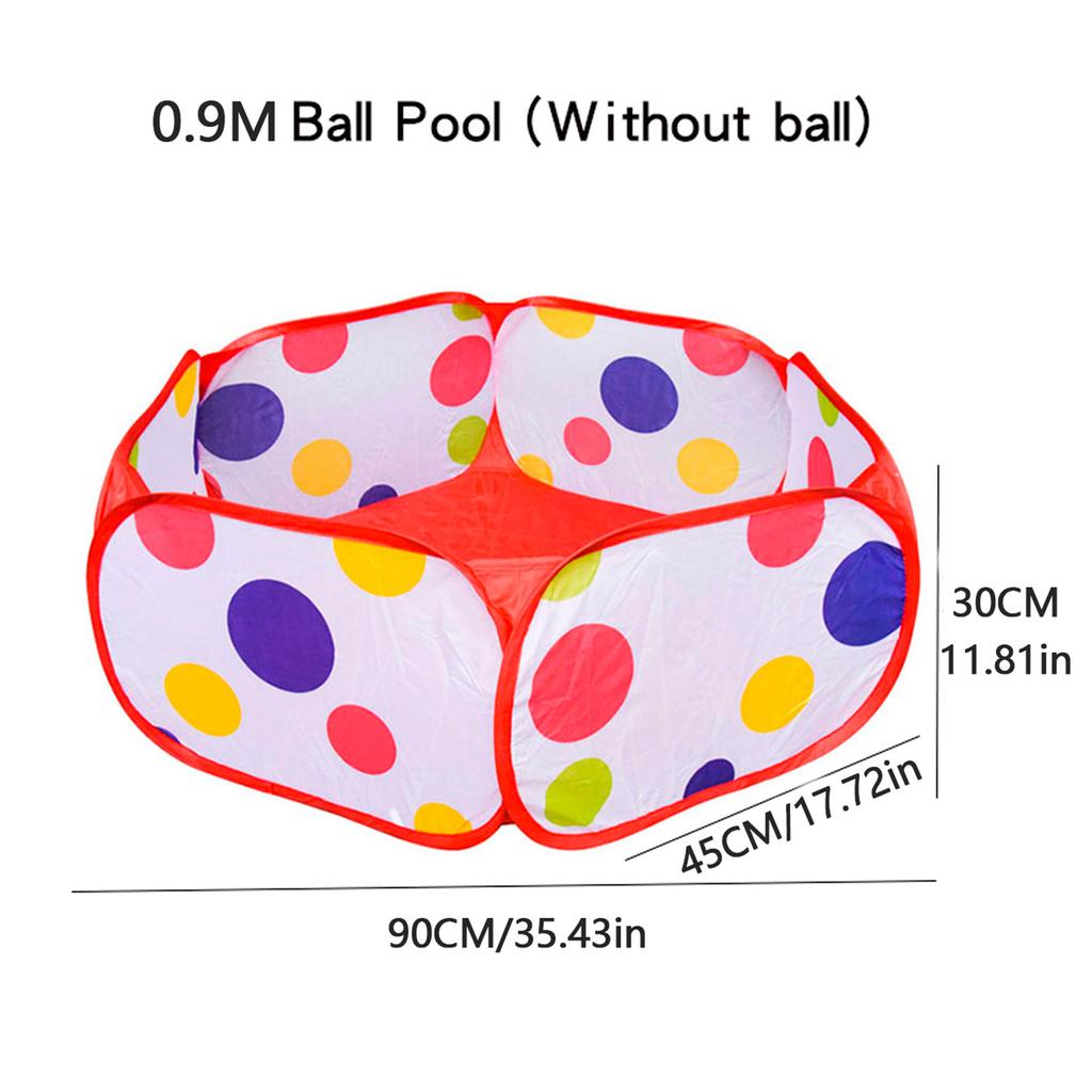 Indoor Ocean Ball Pool Children'S Bobo Pool Baby Fence Home Tent Baby Foldable Indoor Slide Shooting Ball Pool Toy