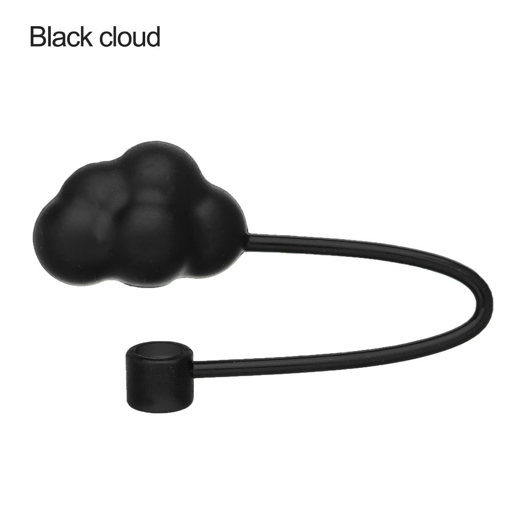 Sealing Lids Drinkware Accessories Cartoon Straws Plugs Silicone Dust-Proof Cap Pipette Tip Cover