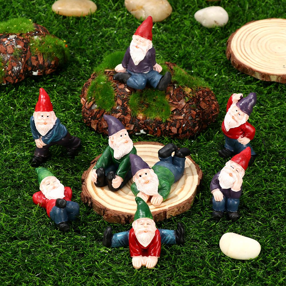 Украшения Настольные украшения Фигурки гномов Сказочный сад Микропейзаж Миниатюрные гномы