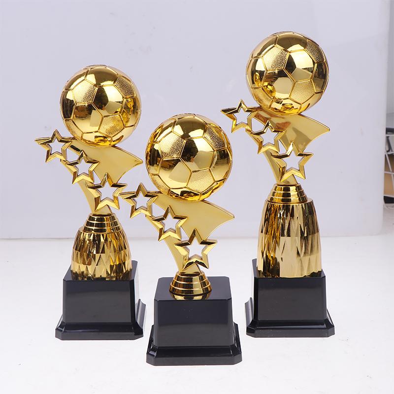 Football Ballon D'Or Creative Trophy Football Soccer Award Trophy Fans Souvenir Cup Gift Crafts Souvenirs Competition Prize Cup