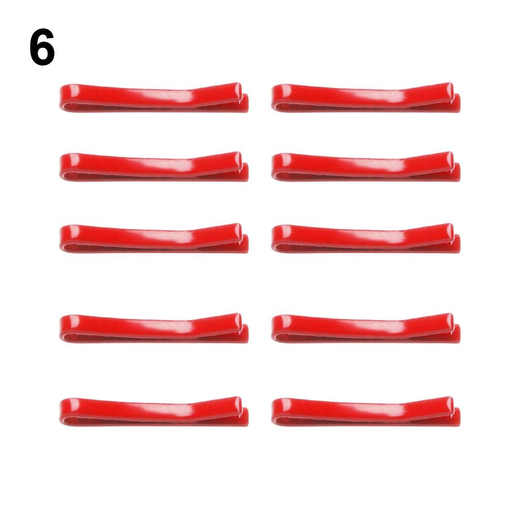 10PCS Mini Doll Head Clips Mini Metal Tiny Mini Hair Clip Doll  Accessories