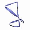 Aerial   Fitness Hanging Grip Inversion Trapeze Swing Sling Hammock(Blue Green)