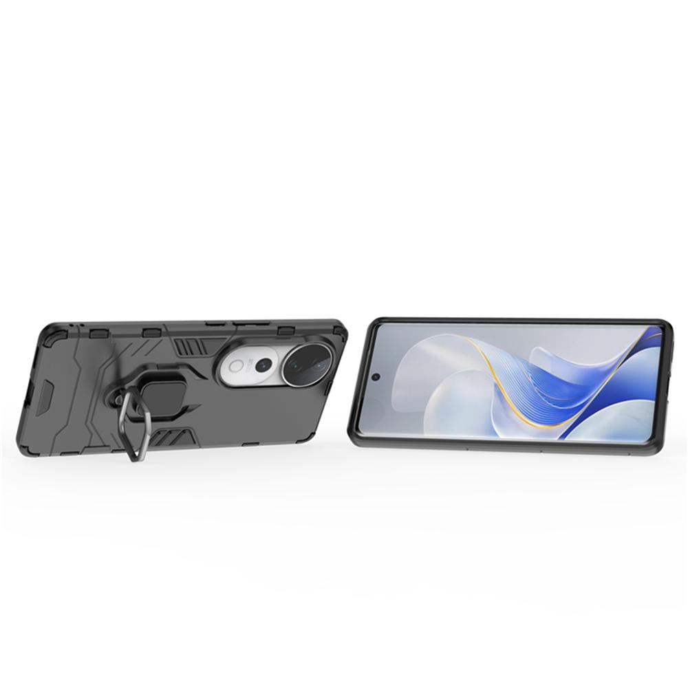 Для Vivo V40 5G чехол Роскошный Кольцо Задняя Крышка Подставка Броня Ударопрочный Чехол Для Телефона Для Vivo V40 Pro 5G V 40 VivoV40 Чехлы Для Телефонов