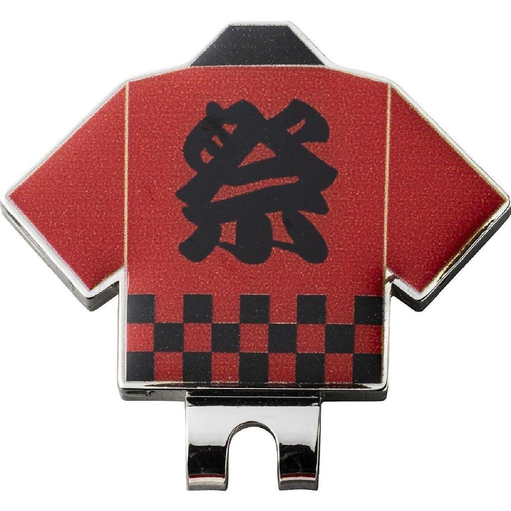 MIZUNO Golf Ball Marker HAPPI COLLECTION Unisex Red 5LGD2527