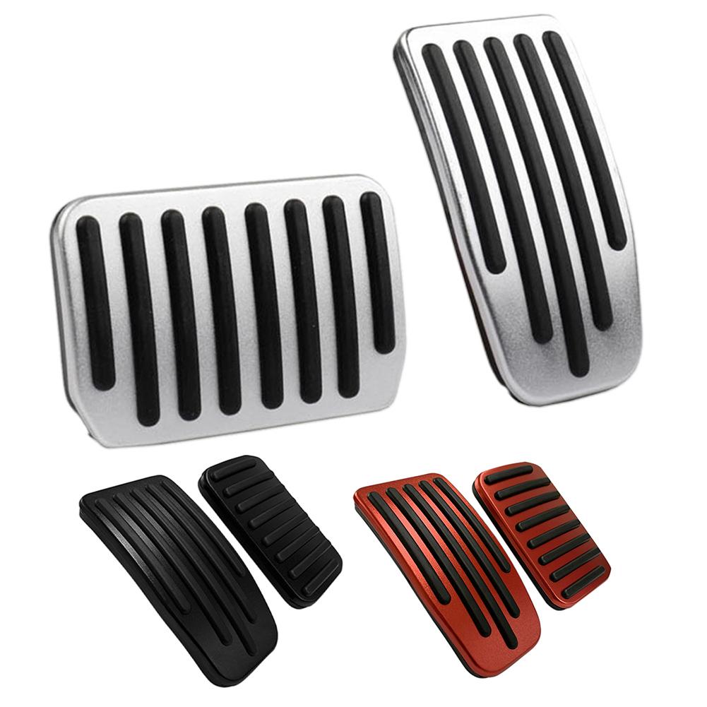 Накладки на педали автомобиля для модели Tesla для Highland Anti Slip Accelerator Brake Rest Pedal Mat Auto Accessories