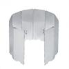 Ultralight Outdoor 10 Plates Foldable Wind Shield Camping Stoves Windshield Foldable Gas Cookers Wind Deflectors Stove