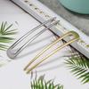 2PCS Simple Korean New Hairpin Stick Vintage U Shaped Alloy Hair Pins Geometric Girl Hair Accessories Fashion Jewelry For Women