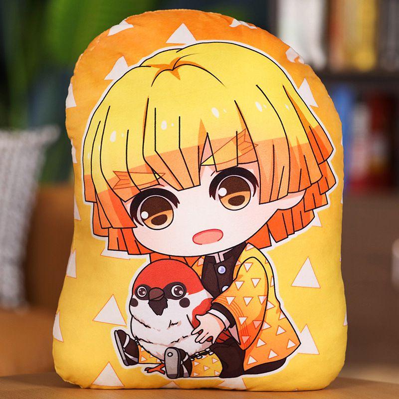 Аниме Клинок, рассекающий демонов Kimetsu No Yaiba Плюшевая подушка-подвеска Мягкая игрушка Идеально для коллекции и украшения