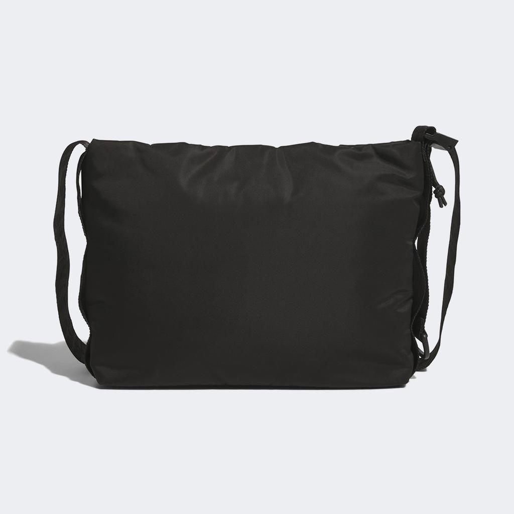 Adidas Wording Sacoche Bag JY9117 Black