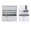 1/12 Scale Dollhouse Miniature Kitchen Furniture Pretend Play for Kids Doll House Furniture Model for Dollhouse