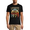 Мужская футболка Legend с июля 1979 года Sunset — футболка в подарок на 42-й день рождения