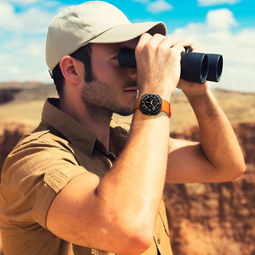 Силиконовый+нейлоновый ремешок для Samsung Galaxy Watch Ultra Strap 47 мм Функциональный спортивный ремешок-браслет Galaxy Watch 7 Ultra 47 мм