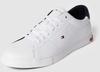 Sneakers Tommy Hilfiger Essential Leather Detail Vulc FM0FM04047 White