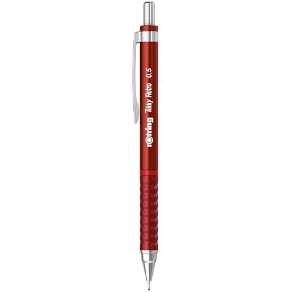 Rotring TIKKY RETRO МЕХАНИЗМ МЕТАЛЛИЧЕСКИЙ КРАСНЫЙ 0,5 мм