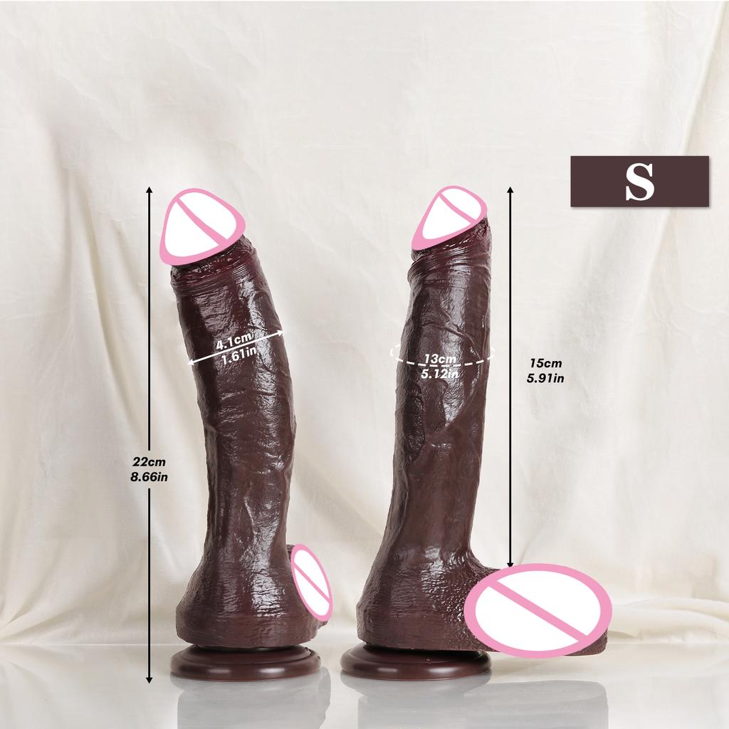 Realistic Dildo Penis Soft Double Silicone Dildos Vaginal and Anal Masturbator Big Dick For Woman Masturbation Adult Sex Toy 18+