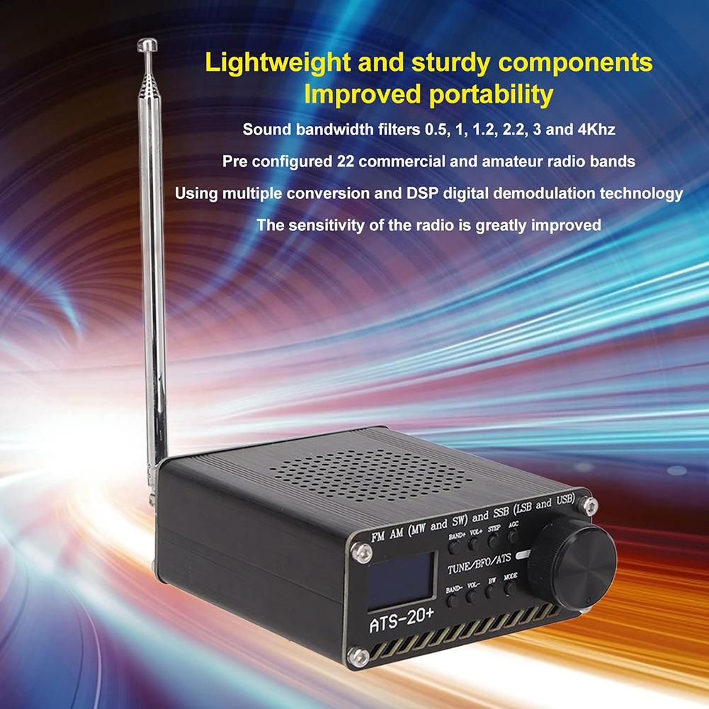 ATS-20+ Плюс ATS20 V2 SI4732 Радиоприемник Высококачественный Полнодиапазонный Радиоприемник Для DSP Приемника FM AM SSB
