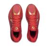 Li Ning Амортизирующие Скользкие Устойчивые к истиранию Дышащие Упругие Сцепление Низкие Баскетбольные Кроссовки Мужские Красные ABAW007-3