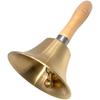 Xuanli Hand Bell, High-Resonance Ring Bell, Dinner Bell with Wooden Handle, Tabletop Bell, Super Loud, Great for Winning Prizes, Lottery Drawings, Han