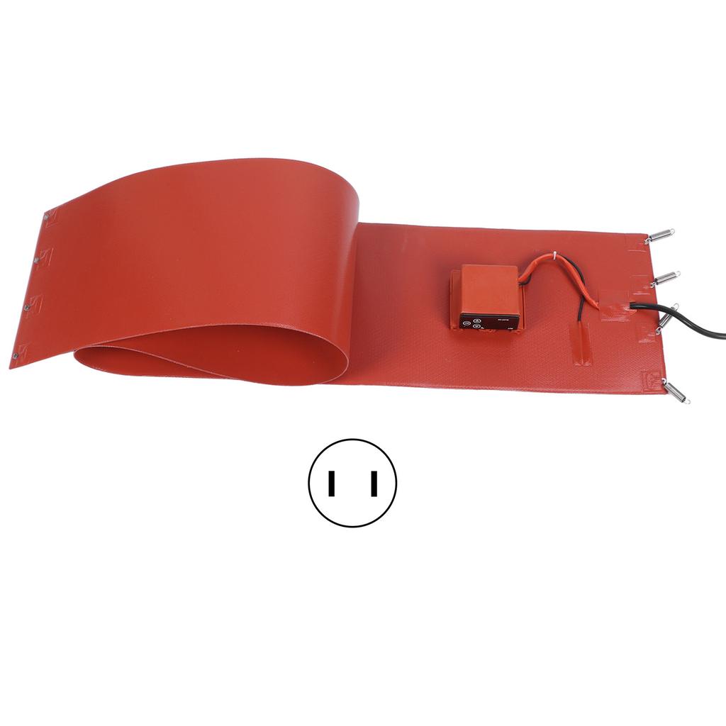 Нагреватель масляной бочки Силиконовый пружинный термостатический ленточный нагреватель для бочки для фабричного промышленного использования 1500 Вт 200 л