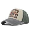 Retro Vintage Cotton Baseball Cap Adjustable Sun Hat For Men Motorcycle Truck Cap